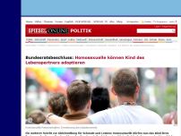 Bild zum Artikel: Bundesratsbeschluss: Homosexuelle können Kind des Lebenspartners adoptieren