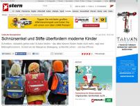 Bild zum Artikel: Schlechte Beweglichkeit: Schnürsenkel und Stifte überfordern moderne Kinder