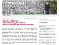 Bild zum Artikel: Geschützt: Wie die Polizei mit Nationalratsabgeordneten und Demonstrant_innen umgeht