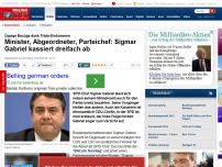 Bild zum Artikel: Üppige Bezüge - Minister, Abgeordneter, Parteichef: Gabriel kassiert dreifach ab