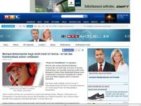 Bild zum Artikel: Michael Schumacher liegt nicht mehr im Koma - er hat das Krankenhaus schon verlassen