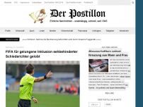 Bild zum Artikel: FIFA für gelungene Inklusion sehbehinderter Schiedsrichter gelobt