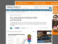 Bild zum Artikel: Internetoffensive: Der unheimliche Erfolg der NPD auf Facebook