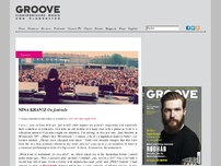 Bild zum Artikel: NINA KRAVIZ On festivals