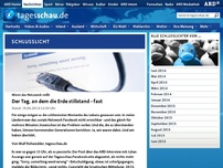 Bild zum Artikel: Schlusslicht: Der Tag, an dem die Erde stillstand - fast