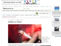 Bild zum Artikel: Cannabis-Konsum: Gefahr in Tüten