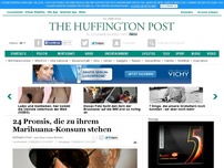 Bild zum Artikel: 24 Promis, die zu ihrem Marihuana-Konsum stehen