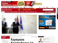 Bild zum Artikel: Faymanns Kanzlerbonus ist weg, Spindelegger nur auf Platz 3