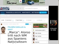 Bild zum Artikel: „Marca“: Alonso tritt nach WM aus Spaniens Nationalteam zurück