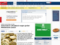 Bild zum Artikel: Gebäck von Aldi, Edeka und Netto - Keks-Fabrik ruft Gebäck wegen großer Metallstücke zurück