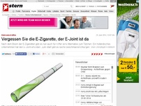 Bild zum Artikel: Elektronisch kiffen: Vergessen Sie die E-Zigarette, der E-Joint ist da