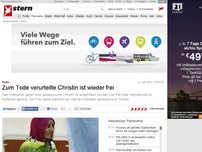 Bild zum Artikel: Sudan: Zum Tode verurteilte Christin wieder frei