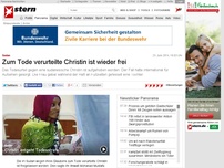 Bild zum Artikel: Sudan: Zum Tode verurteilte Christin ist wieder frei