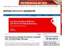 Bild zum Artikel: US-Gericht erlaubt Drohnen-Angriff auf verdächtige Bürger