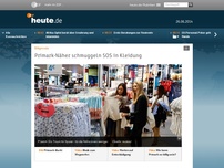 Bild zum Artikel: Primark-Näher schmuggeln SOS in Kleidung