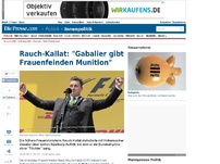 Bild zum Artikel: Rauch-Kallat: 'Gabalier gibt Frauenfeinden Munition'