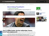 Bild zum Artikel: Alarmierende Studie: Vorräte halblustiger Suarez-Witze bald aufgebraucht