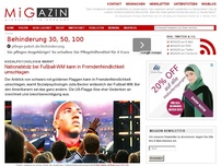 Bild zum Artikel: Nationalstolz bei Fußball-WM kann in Fremdenfeindlichkeit umschlagen - Sozialpsychologin warnt