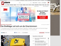Bild zum Artikel: Neuer Service 'Post Persönlich': Der Briefträger soll sich um die Oma kümmern