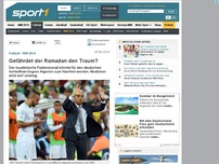 Bild zum Artikel: Gefährdet der Ramadan den Traum?