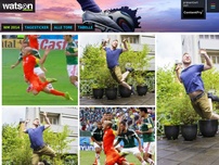 Bild zum Artikel: «Robbing» ist das neue «Planking» – lassen Sie sich möglichst theatralisch fallen