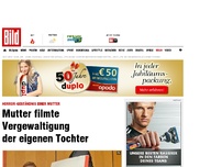 Bild zum Artikel: Mutter filmte Vergewaltigung