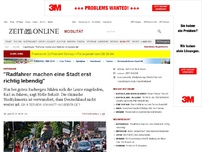 Bild zum Artikel: Kopenhagen: 
			  'Radfahrer machen eine Stadt erst richtig lebendig'