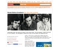 Bild zum Artikel: Monty-Python-Comeback: Der Sinn des Lachens