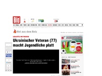 Bild zum Artikel: Ukrainischer Veteran (77) macht Jugendliche platt