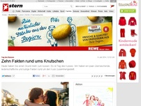 Bild zum Artikel: Tag des Kusses: Zehn Fakten rund ums Knutschen