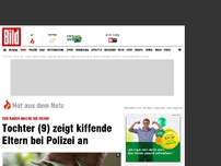 Bild zum Artikel: Der Rauch mache sie krank - Tochter (9) zeigt kiffende Eltern an