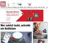 Bild zum Artikel: Wer zuletzt lacht, schreibt ein Knöllchen