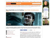 Bild zum Artikel: Neue Geschichte von J.K. Rowling: Harry Potter hat jetzt graue Haare