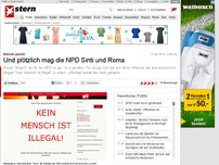 Bild zum Artikel: Webseite gehackt: Und plötzlich mag die NPD Sinti und Roma