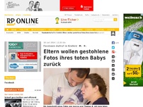 Bild zum Artikel: Facebook-Aufruf in Krefeld - Eltern wollen gestohlene Fotos ihren toten Babys zurück