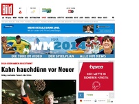 Bild zum Artikel: BILD-User haben abgestimmt - Kahn hauchdünn vor Neuer