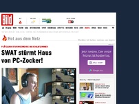 Bild zum Artikel: SWAT stürmt Haus von PC-Zocker!