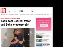 Bild zum Artikel: Mutter verschleppte Kind - Nach acht Jahren: Vater und Sohn wiedervereint