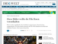 Bild zum Artikel: Zensur der WM-Bilder: Diese Bilder wollte die Fifa Ihnen vorenthalten