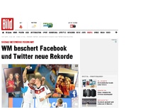 Bild zum Artikel: Wegen der WM - Neue Rekorde für Facebook und Twitter