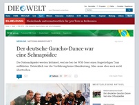 Bild zum Artikel: Nationalmannschaft: Der deutsche Gaucho-Dance war eine Schnapsidee