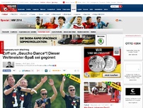 Bild zum Artikel: Siegesparty nach WM-Erfolg - Zoff um „Gaucho Dance“! Dieser Weltmeister-Spaß sei gegönnt