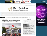 Bild zum Artikel: Brandenburger Tor wird abgerissen, um mehr Platz für Fanmeile zu schaffen