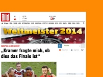 Bild zum Artikel: Endspiel-Schiri verrät - „Kramer fragte mich, ob dies das Finale ist“