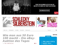 Bild zum Artikel: Wie man aus 50 Euro 100 macht – Die eBay-Auktion des Tages