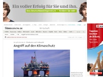 Bild zum Artikel: Ölindustrie und Freihandel: Angriff auf den Klimaschutz