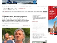 Bild zum Artikel: Russland: 
			  Jürgen Elsässer, Kremlpropagandist