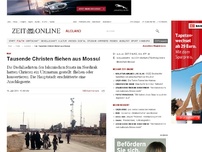 Bild zum Artikel: Irak: 
			  Tausende Christen fliehen aus Mossul