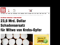 Bild zum Artikel: US-Urteil - Witwe von Kettenraucher bekommt Milliarden