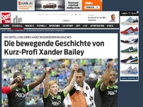 Bild zum Artikel: Die bewegende Geschichte von Kurz-Profi Xander Bailey Warum der 18-jährige Xander Bailey im Testspiel der Seattle Sounders gegen Tottenham vor mehr als 55.000 Zuschauern auflaufen durfte. »